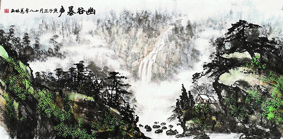 李慈林作品 《幽谷暴声》.jpg