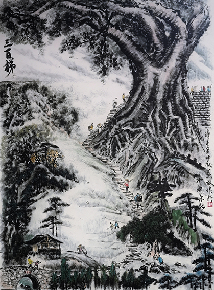 李慈林作品 《三百梯》.jpg