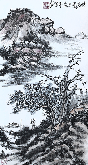 宗木宝作品 《访友图》.jpg