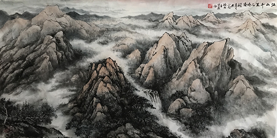 王鸣荣作品 《江山千里几时还》.jpg
