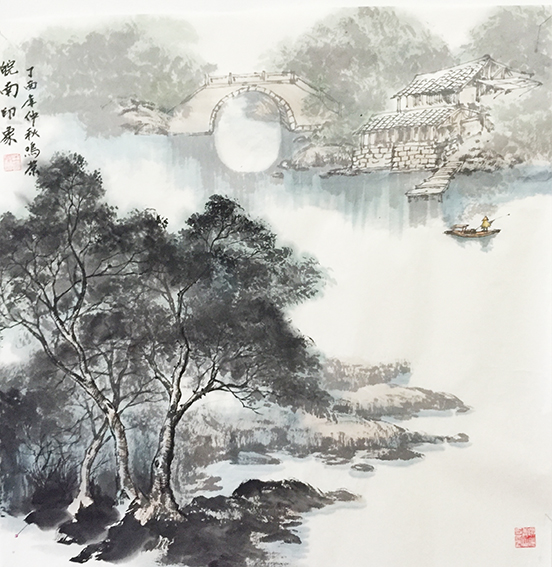 王鸣荣作品 《皖南印象》.jpg