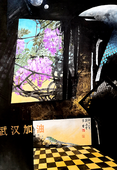 未君《2020 _ 春天的记忆》  100×70cm  2020年.jpg
