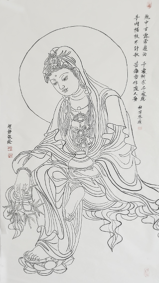 赵静作品6《瓶中甘露常遍洒》.jpg