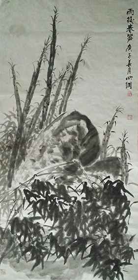 陈明纲作品《雨后春笋》.jpg