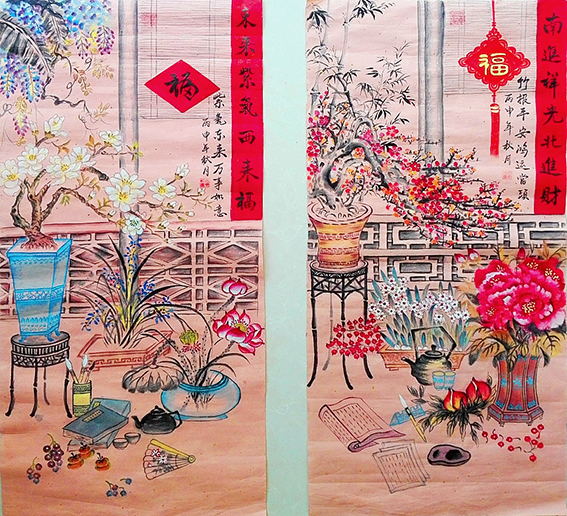 王幸裕作品 《双福》.png