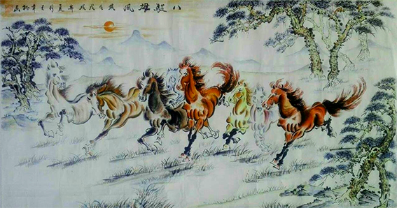王幸裕作品 《八骏雄风》.jpg