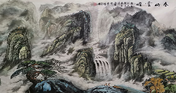 肖天宝作品 《春山云烟》.jpg