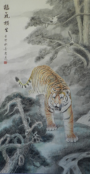 姜庆远作品 《猛气横生》.JPG