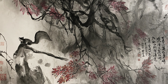 林立中作品  《天台秋风》.jpg