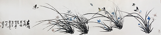 林立中作品 《春暧花开惹蝶来》.jpg