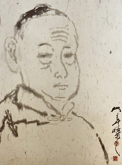 林立中作品 《忆写青年时期的吴昌硕》.jpg