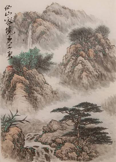 寇洪文作品6《仙山密境》.jpg