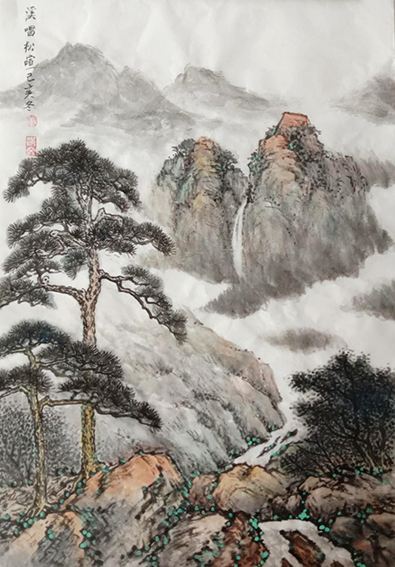 寇洪文作品8《溪唱松喧》.jpg