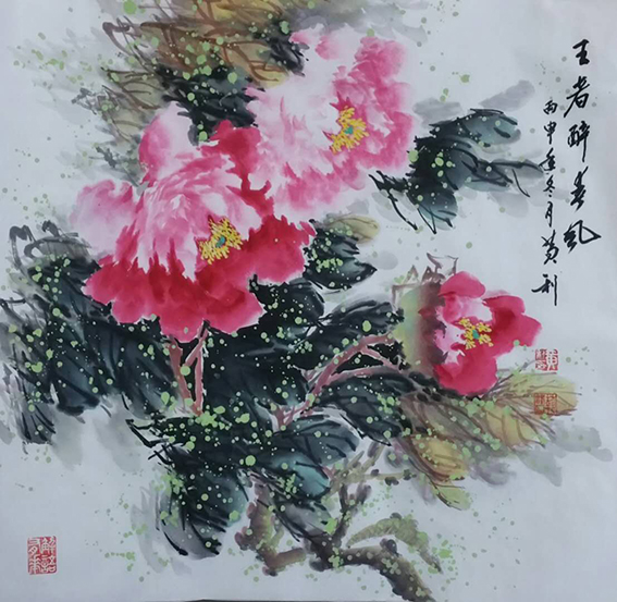 黄利作品10《王者醉春风》.jpg