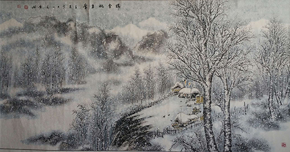 黄利作品17《瑞雪兆丰年》.jpg