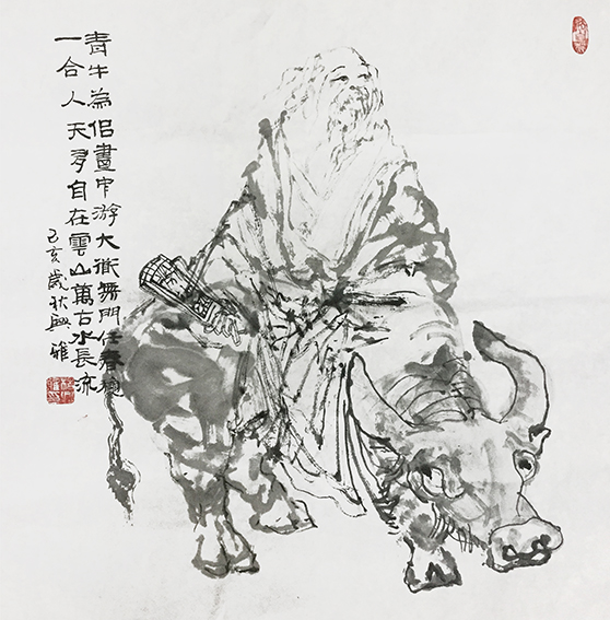 杨兴雅作品13《青牛为侣画中游》.jpg