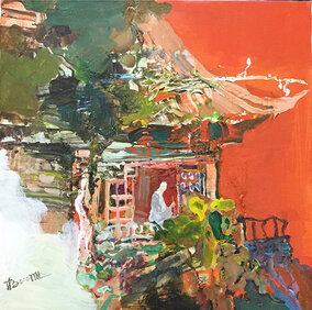 杨兴雅作品14《不觉己到黃昏时》.jpg