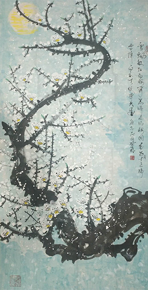 孙兆林作品15《赞白衣天使》.jpg
