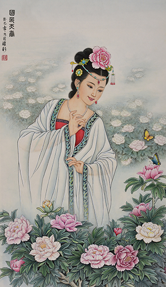 肖耀彩作品2《国色天香》2013年.JPG