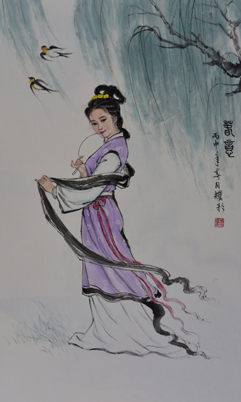 肖耀彩作品4《春意》2016年.JPG