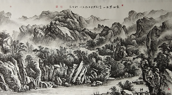 李社安作品 《家乡春满山》.jpg