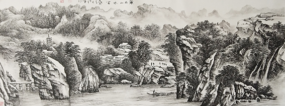李社安作品 《乐在山水间》.jpg