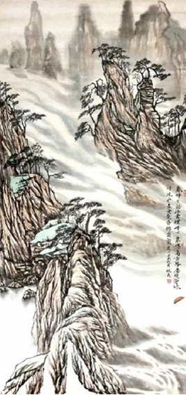 《群峰无语》规格：180x90㎝.jpg