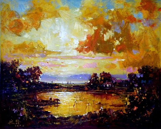苏延龄作品《江村风云》规格：75x60cm.jpg