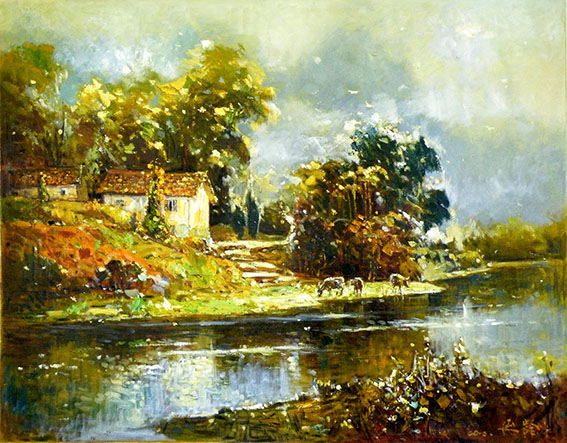 苏延龄作品《农家乐》规格：80x100cm.jpg