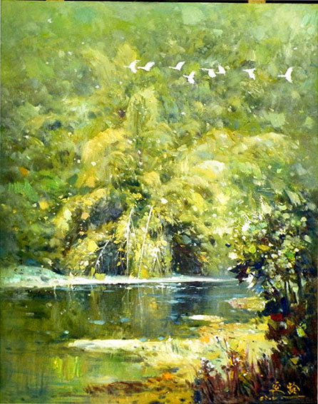 苏延龄作品《秋醉》规格：100x79cm.jpg