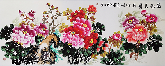 石会臣作品 《国色天香》.jpg