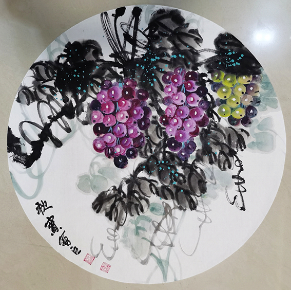 石会臣作品 《秋实》.jpg