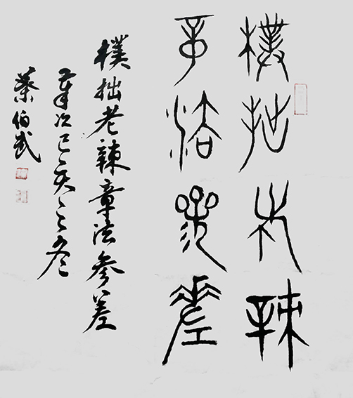 叶伯武作品13《朴拙老辣 章法参差》.jpg
