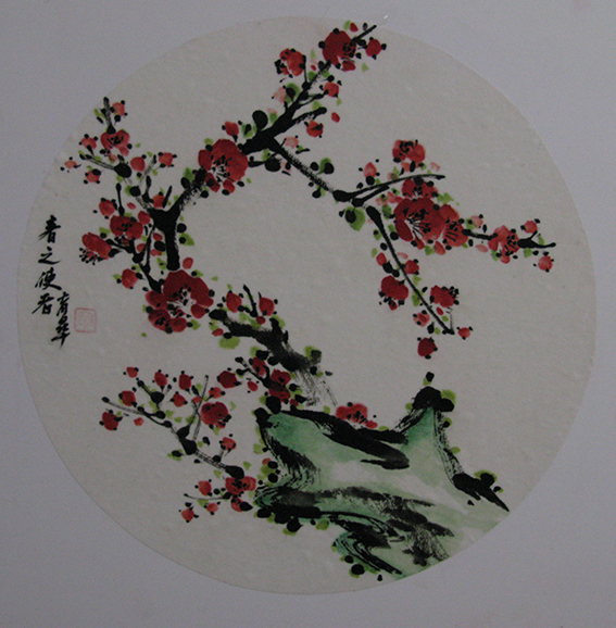 尤育皋作品 《春之使者》.JPG