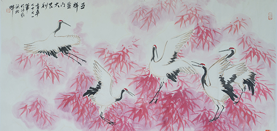 尤育皋作品 《五祥盈门大吉利》.jpg
