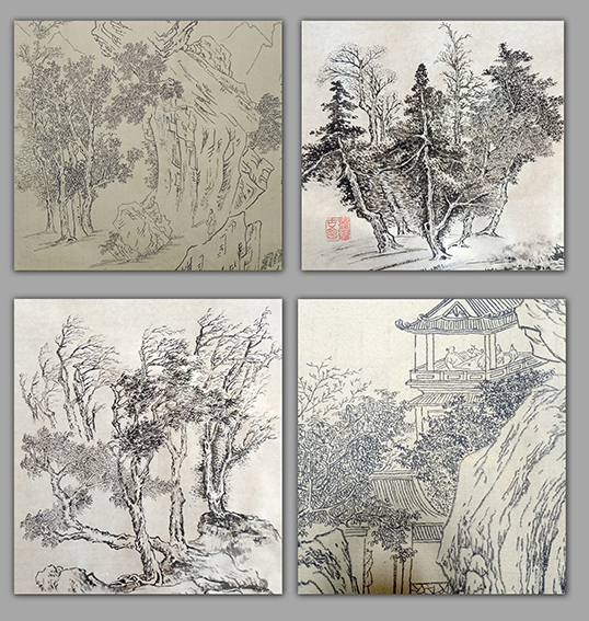 赵青山作品 《小品山水习作》 规格：45cmx45cmx4.JPG