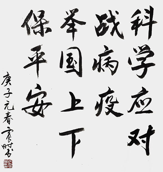 徐震时作品1《科学应对战病疫 举国上下保平安》.jpg