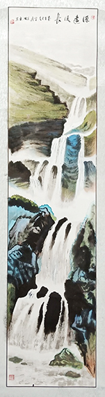 吴佩霖国画作品 《源远流长》.jpg