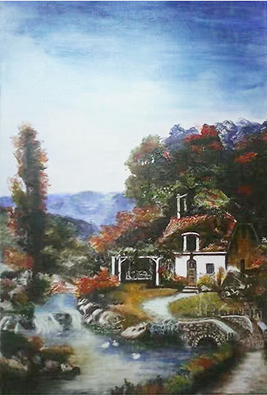 吴佩霖油画作品 《家》.jpg