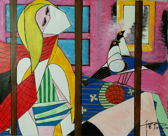 冯千野作品2《祈盼》 48X59cm   2020年.jpg