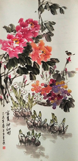 王立生作品3《富贵神仙图》.jpg
