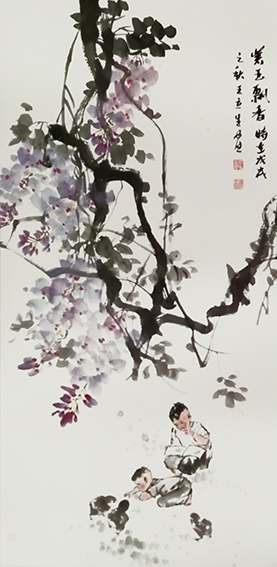 王立生作品13《紫玉飘香》.jpg