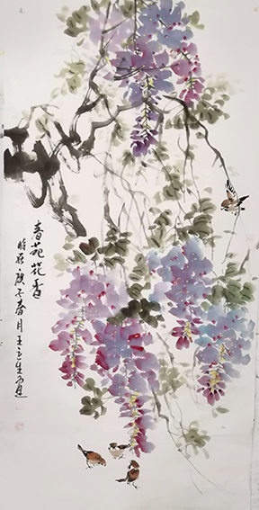 王立生作品14《春苑花香》.jpg