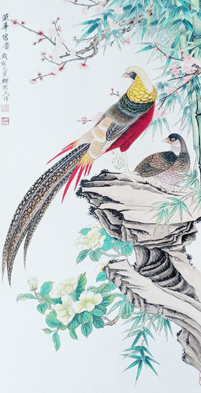 鲜崇久作品12《荣华富贵》.jpg