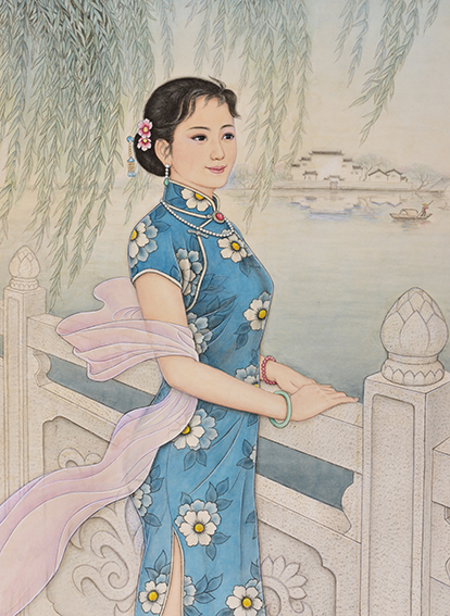 肖耀彩作品4《春绿江南》2013年.JPG