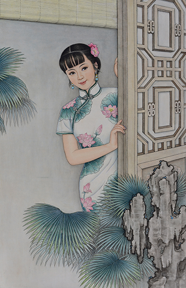 肖耀彩作品7《脉脉含情》2012年.JPG
