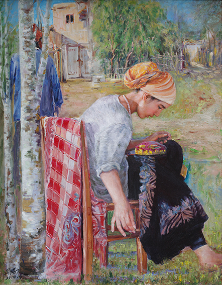 张丹阳作品2《阿依帕夏》96x73cm.jpg