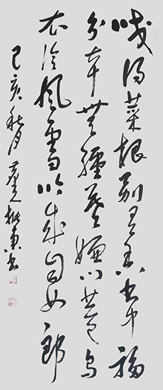胡振东作品 《林散之诗句》.JPG