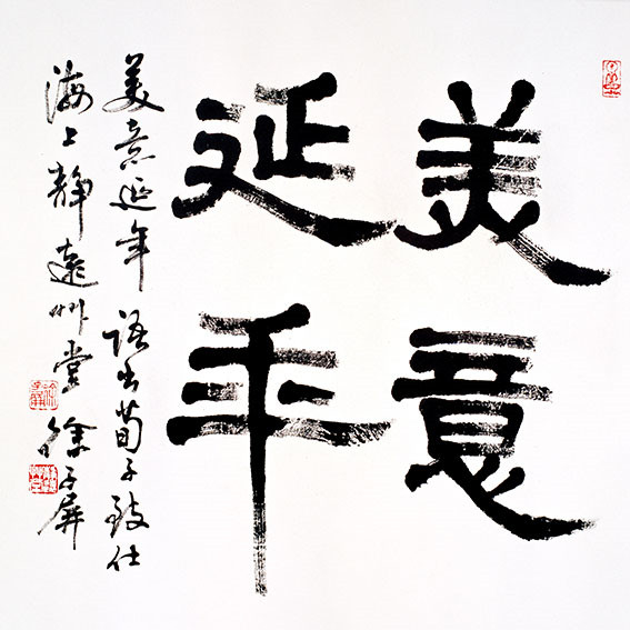 徐子屏作品 隶书《美意延年》.jpg
