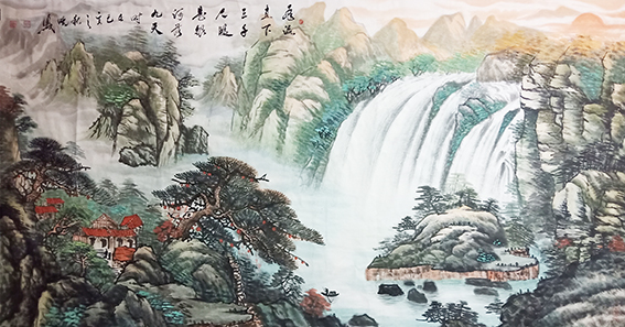 孙晓凤作品9《飞流直下三千尺 疑是银河落九天》.jpg
